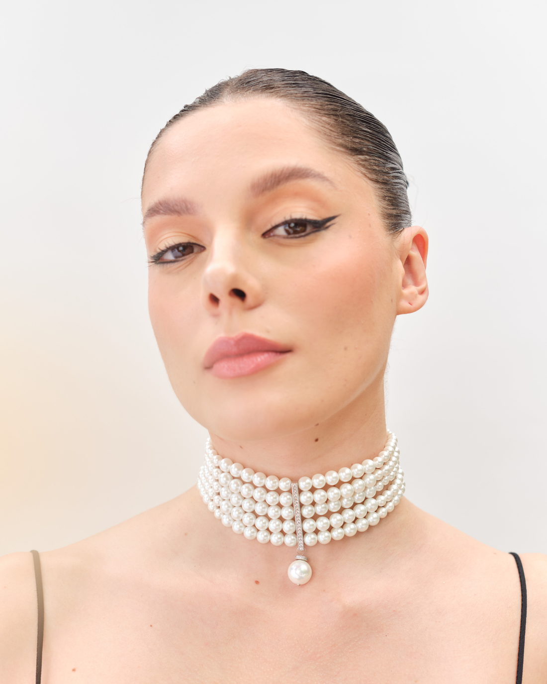 Victorian Pearl Choker