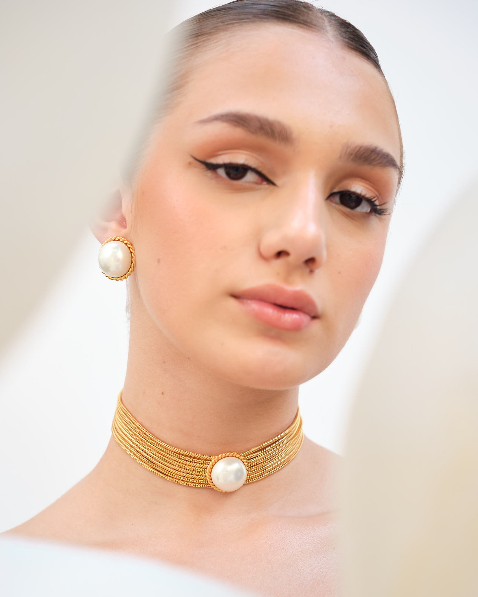 Senora Chained Choker Set (Combo)