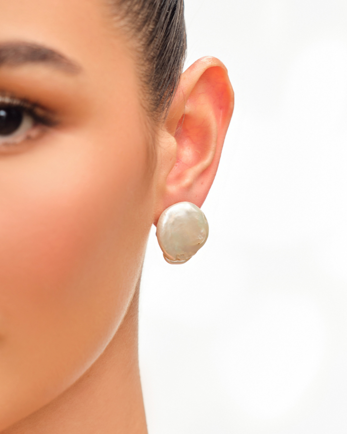 Baroque Pearl Studs