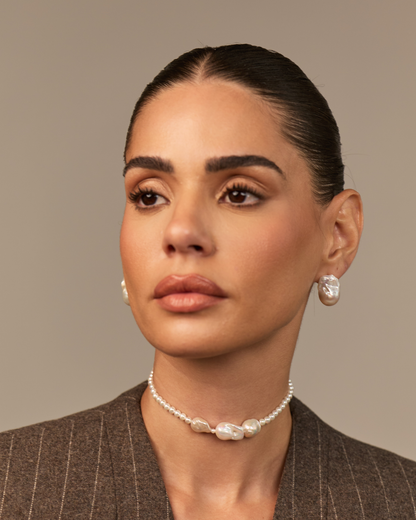 Baroque Pendant Choker
