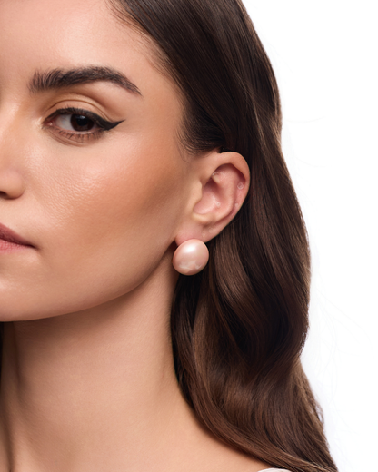 20mm Pearl Studs - Candy Pink