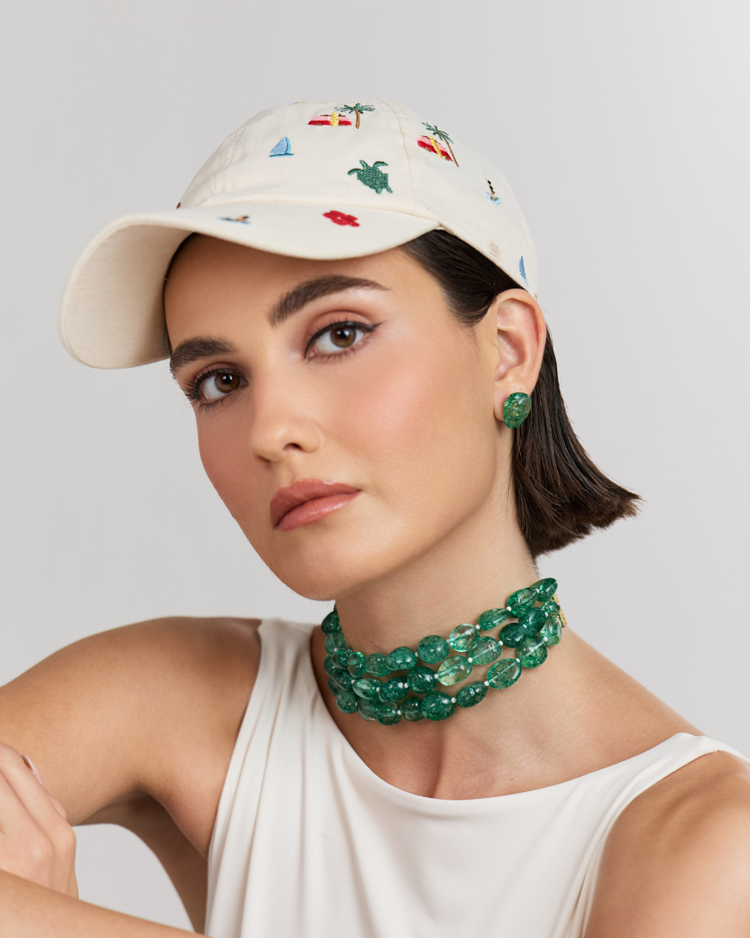 Tumble Studs (Green)