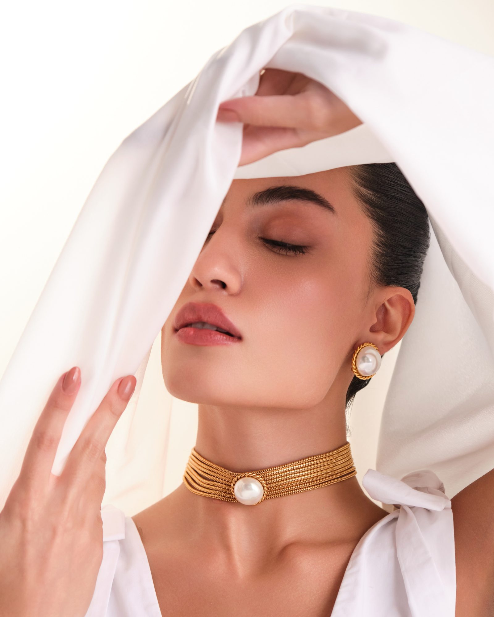 Senora Chained Choker Set (Combo)