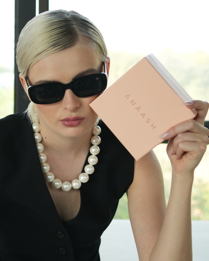 Emily Pearl Necklace - White