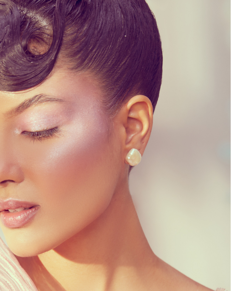 Baroque Pearl Studs - Small