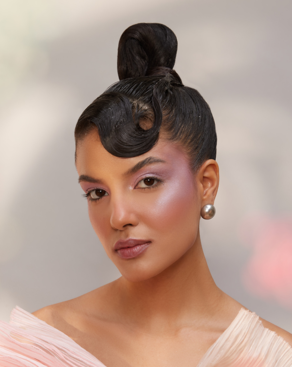 20mm Pearl Studs - Silver