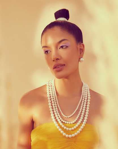 Ascending Pearl Necklace
