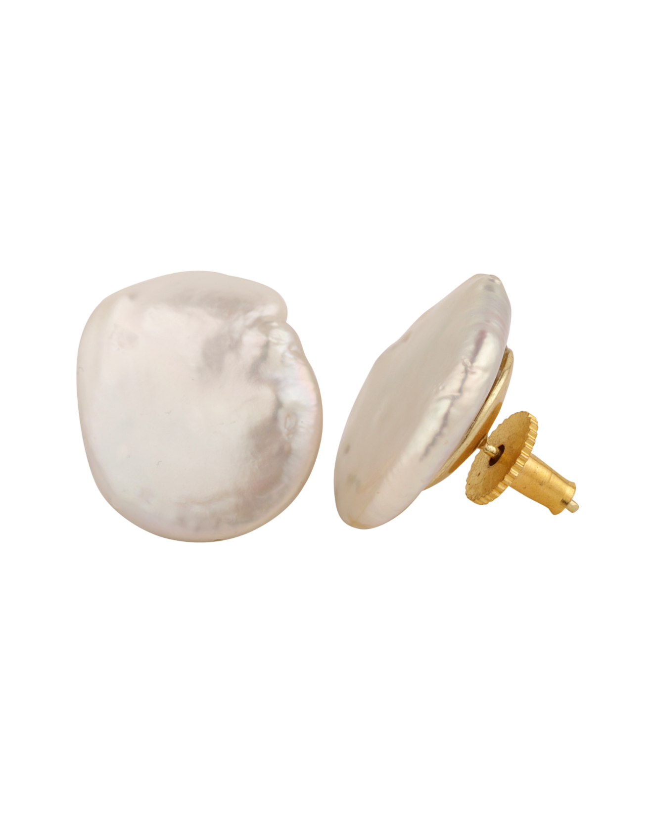 Baroque Pearl Studs